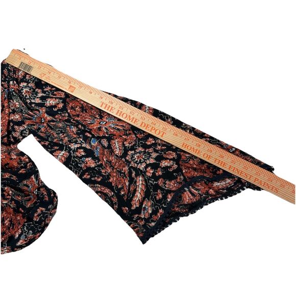 Abercrombie & Fitch NWT Women BOHO Floral Off Shoulder Blouse M Festival Hippie - Picture 9 of 11